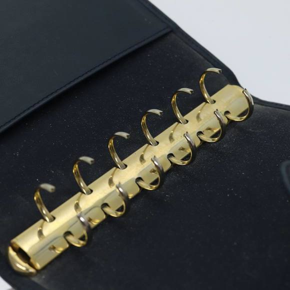 Christian Dior Trotter Canvas Day Planner Cover Navy Auth 69722 - Picture 10 of 16